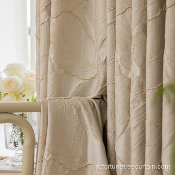 Classe Golden Eedge French Relief Jacquard Curtains